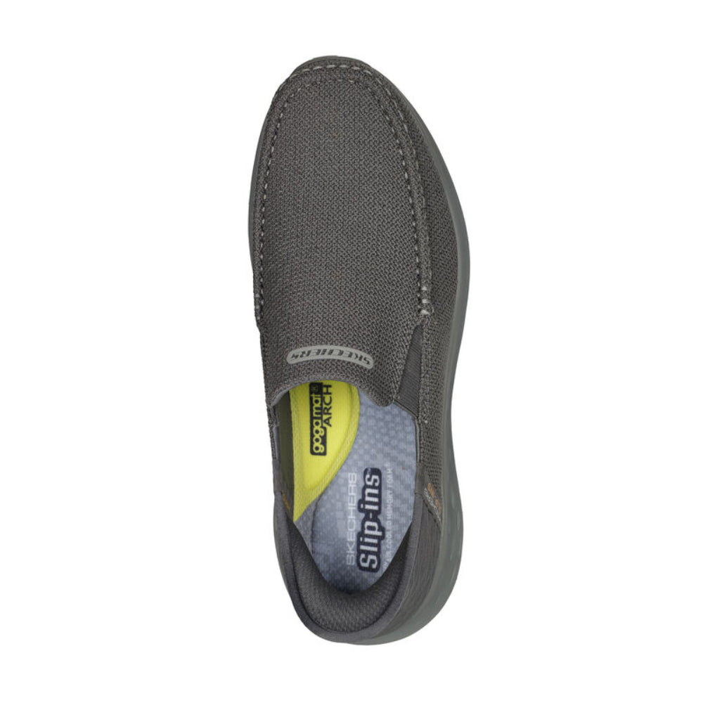 SKECHERS Men's Parson-Ralven Running Shoe (Gray)