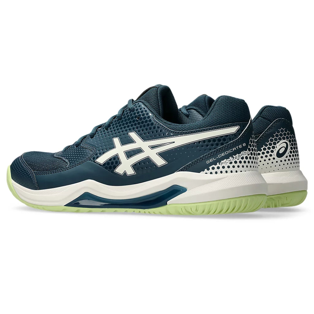 Asics Men's Gel Dedicate 8 PickleBall (Tranquil Teal/Cream)