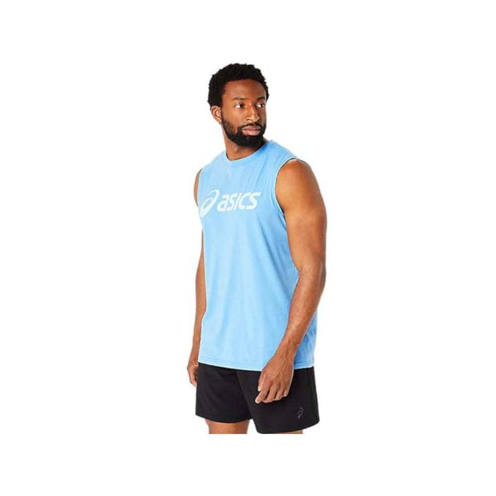 asics regular fit graphic sleeveless Waterscape top