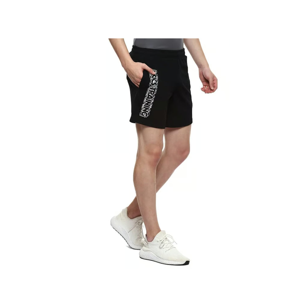 asics quick drying fabric vertical graphic short