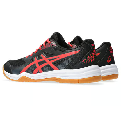 asics Upcourt 5 latest Black,Classic Red Shoes