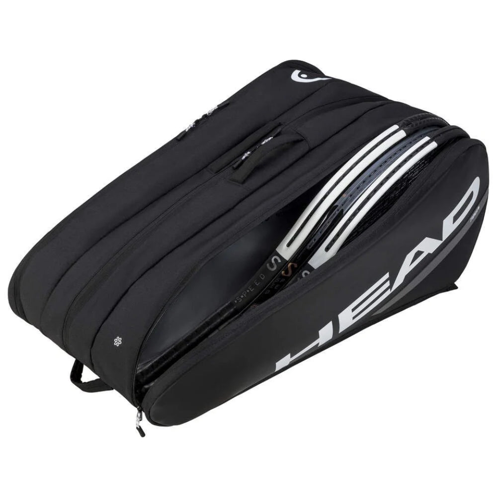 Head Tour Tennis Kit Bag (Black/White) (XL)