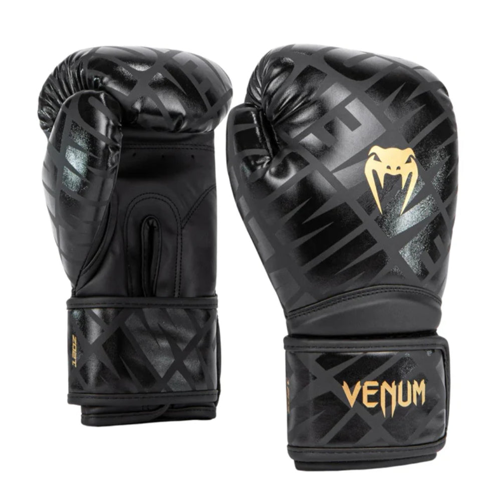 Venum Contender 1.5 XT Boxing Gloves (Black/Gold)