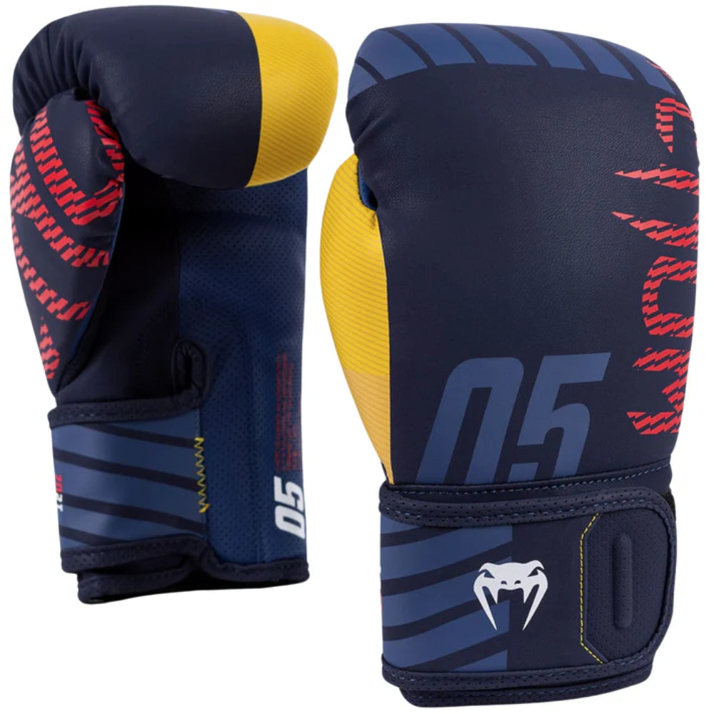 Venum Sports 88 Boxing Gloves (Blue/Yellow)