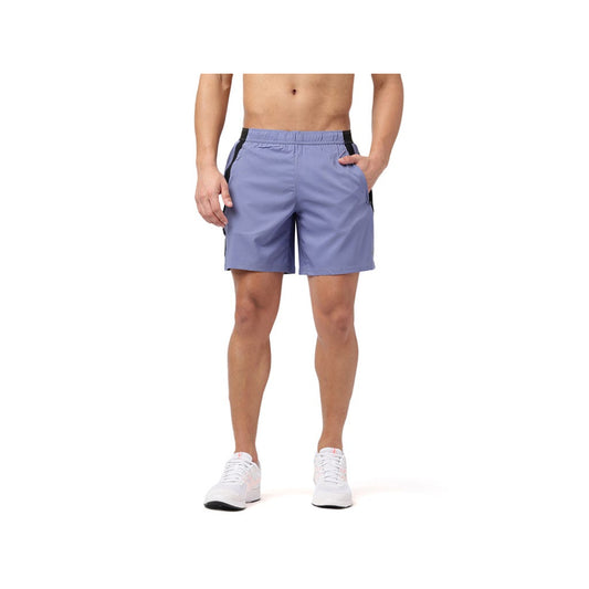 ASICS Men's Colour Block 7In Running Short (Denim Blue)