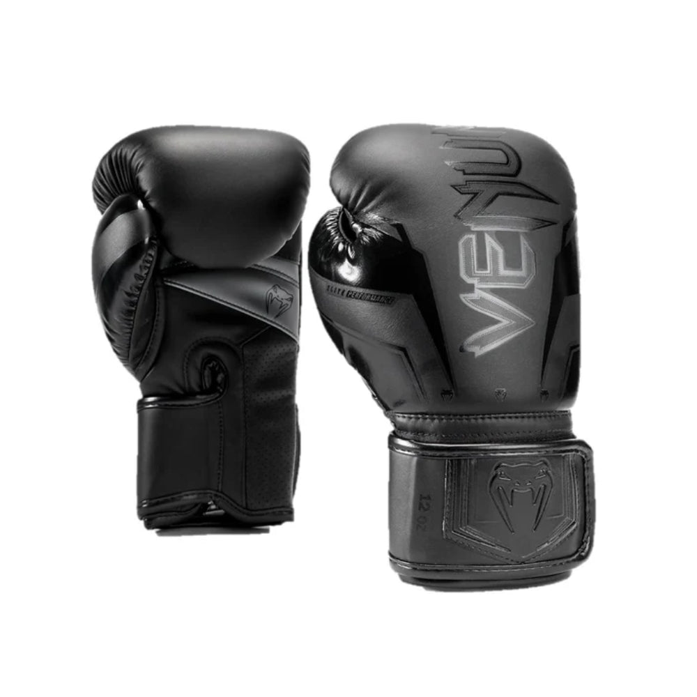 Venum Elite EVO Boxing Gloves (Black/Black)