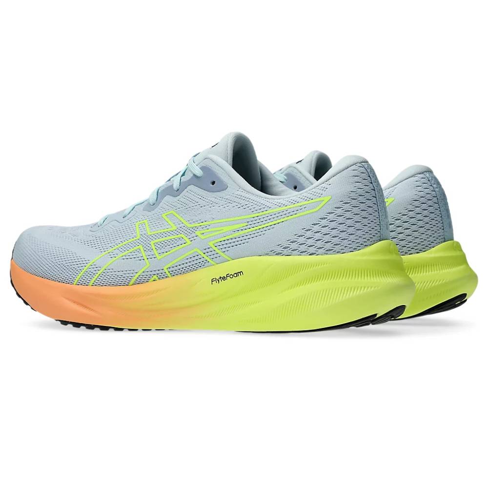 ASICS Men's Gel Pulse 15 Running Shoe (Cool Grey/Safety Yellow)