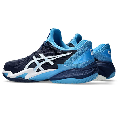 ASICS Men's Court FF 3 Novak Tennis Shoe (Blue Expanse/White)