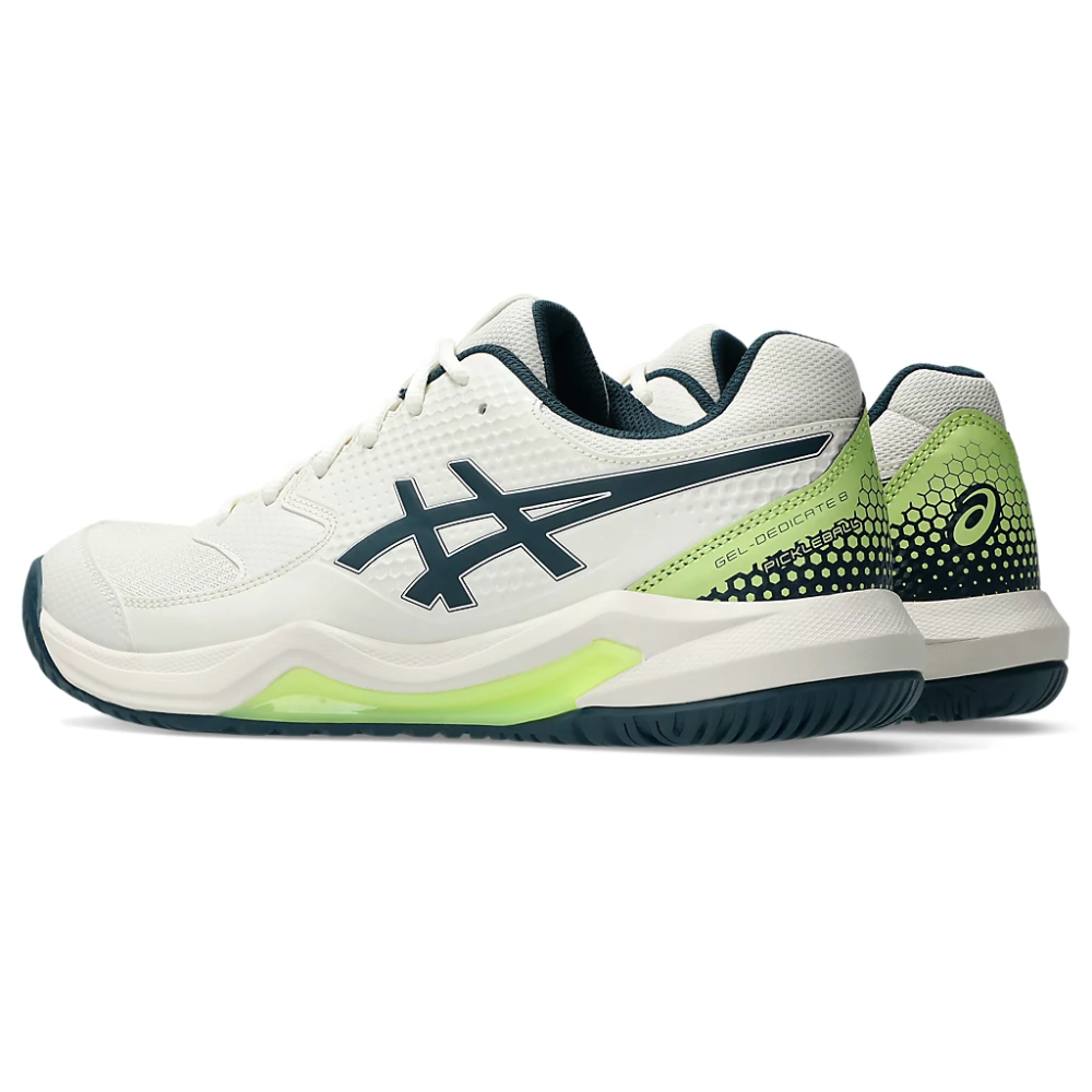 Asics Men's Gel-Dedicate 8 PickleBall (Cream/Tranquil Teal)