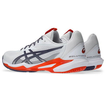 ASICS Men's Solution Speed FF3 Tennis Shoe (White/Greyish Purple)