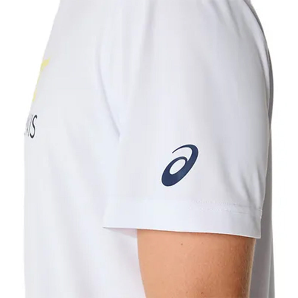 ASICS Men's Court Graphic Tee (White)