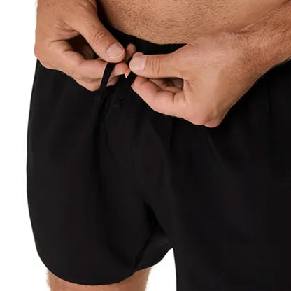 ASICS Men's Silver 5IN Short (Black)