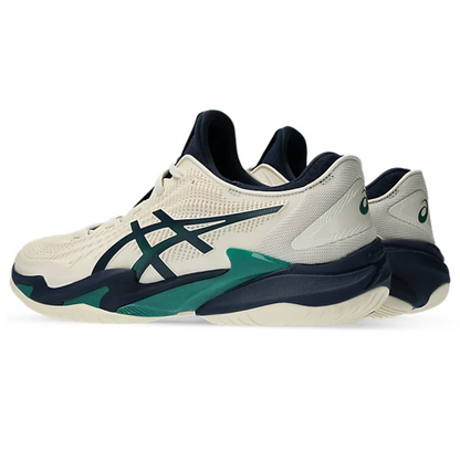 Asics Men's Court FF 3 (Cream/Jasper Green)