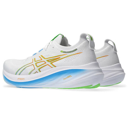 asics top running White shoes