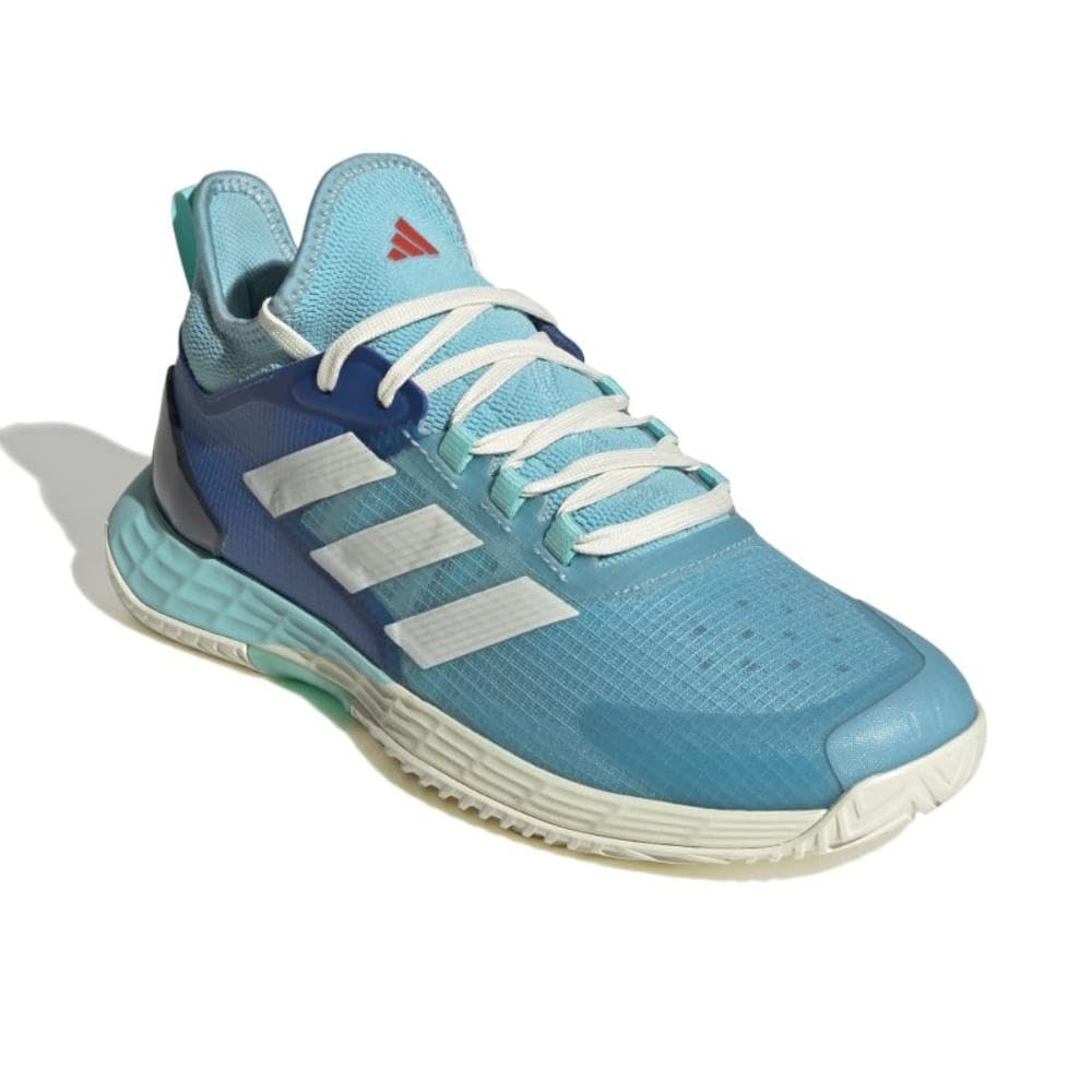 Adidas Men's Adizero Ubersonic 4.1 Tennis Shoe (Light Aqua/Off White/Flash Aqua)