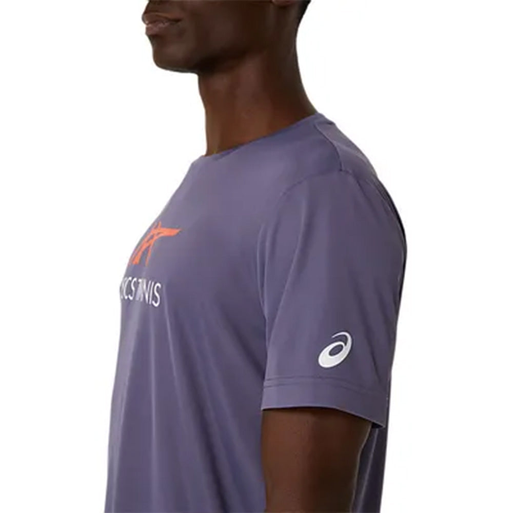 ASICS Men's Court Graphic Tee (Purple)