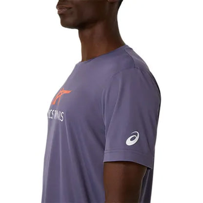 ASICS Men's Court Graphic Tee (Purple)