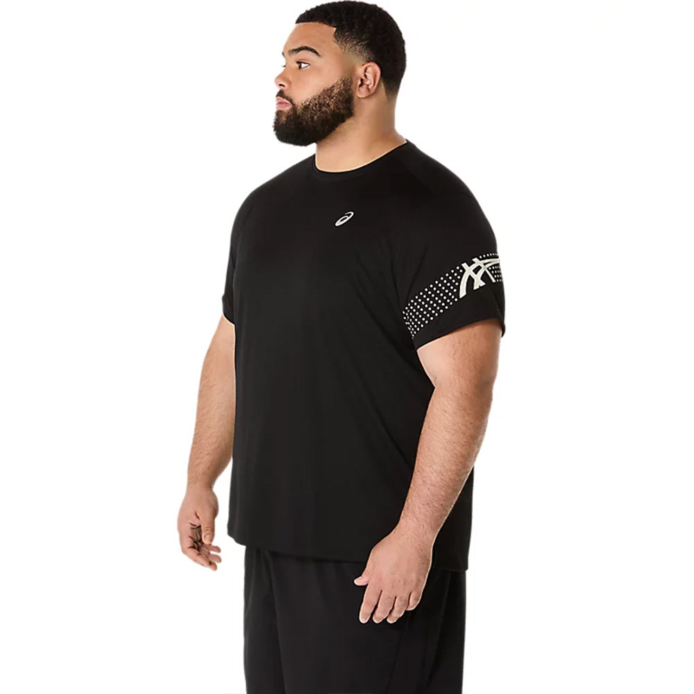 ASICS  Men's Icon SS Top (Black)