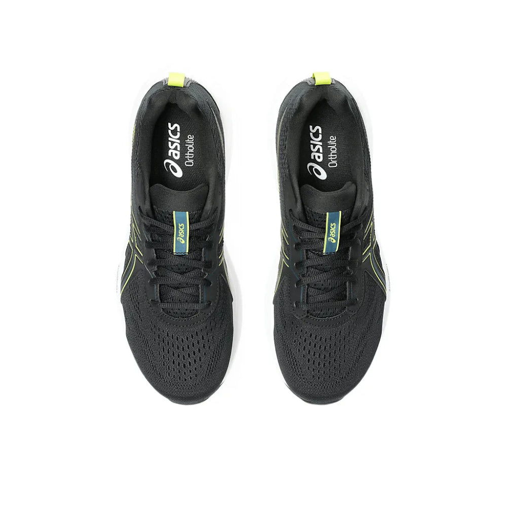 ASICS Men's Gel-Contend 9 Running Shoe (Black/Citron)