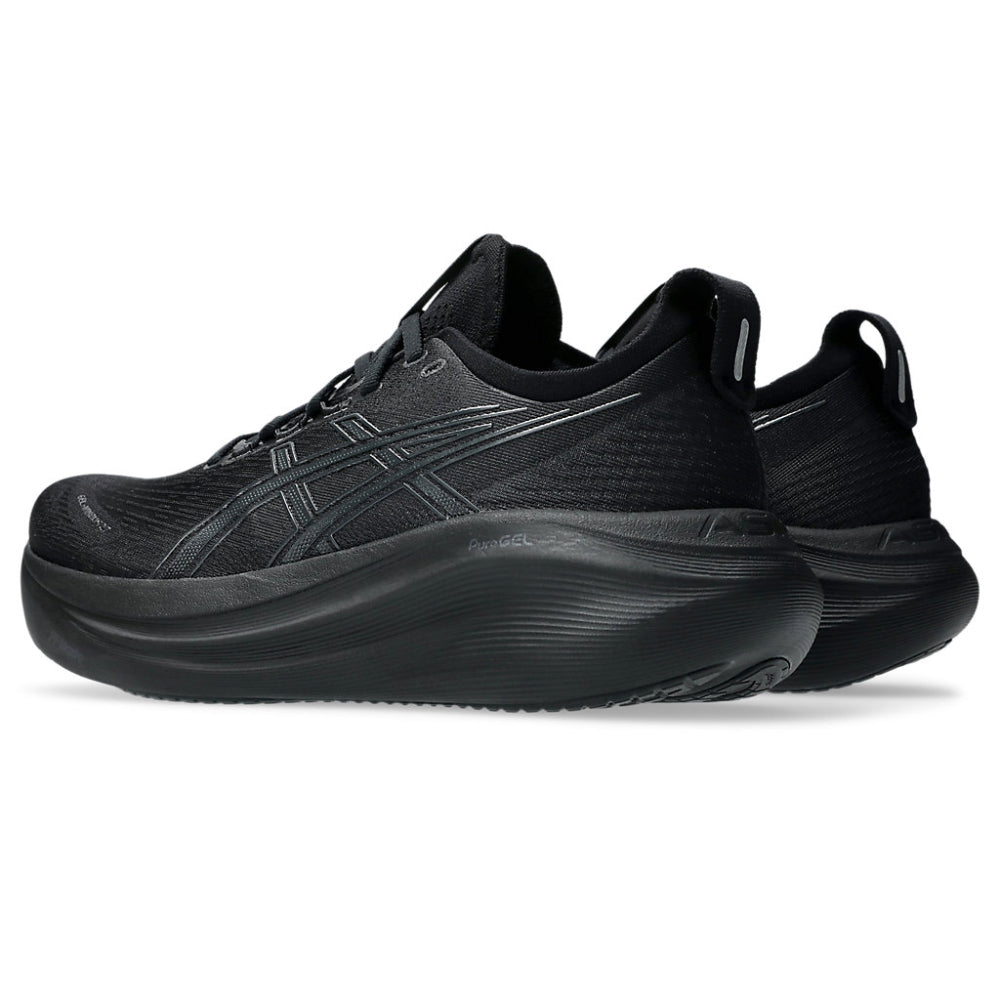 ASICS Men's Gel-Nimbus 27 Running Shoe (Black/Graphite Grey)