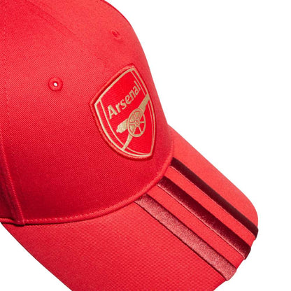 Adidas Arsenal Home Baseball Cap (Better Scarlet/Craft Red/Light Football Gold)
