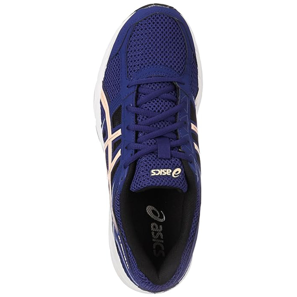 ASICS Men's Gel-Contend 4B+ Running Shoe (Dive Blue/Apricot Crush)