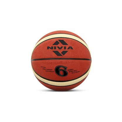 Nivia Engraver Basketball (Brown/Cream)