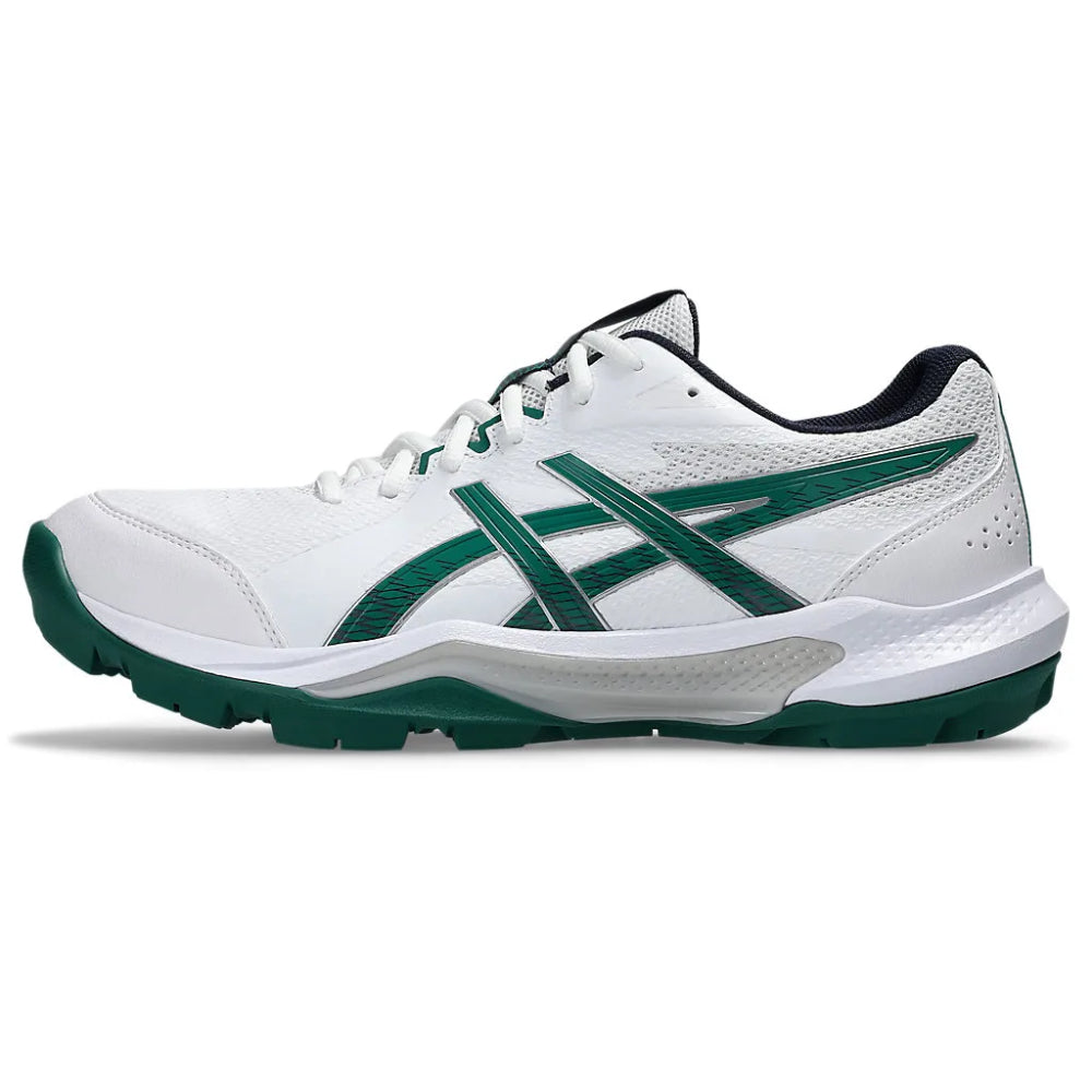 Asics Men's Gel-Peake 3 Men's Cricket Shoes (White/Jasper Green)