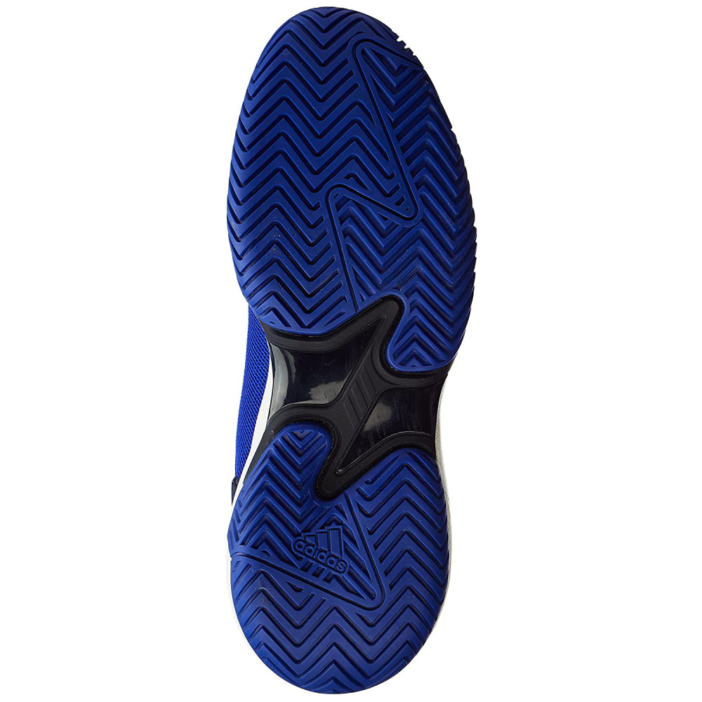Adidas Men's Tennis Top V2 Tennis Shoe (Lucid Blue/White/Collegiate Navy)