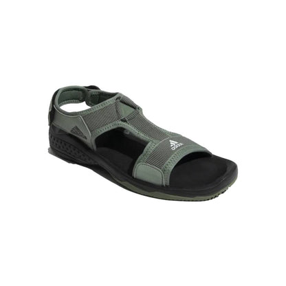 Adidas Men's Rytenz Sandal (Core Black/Silver Green/Cloud White)