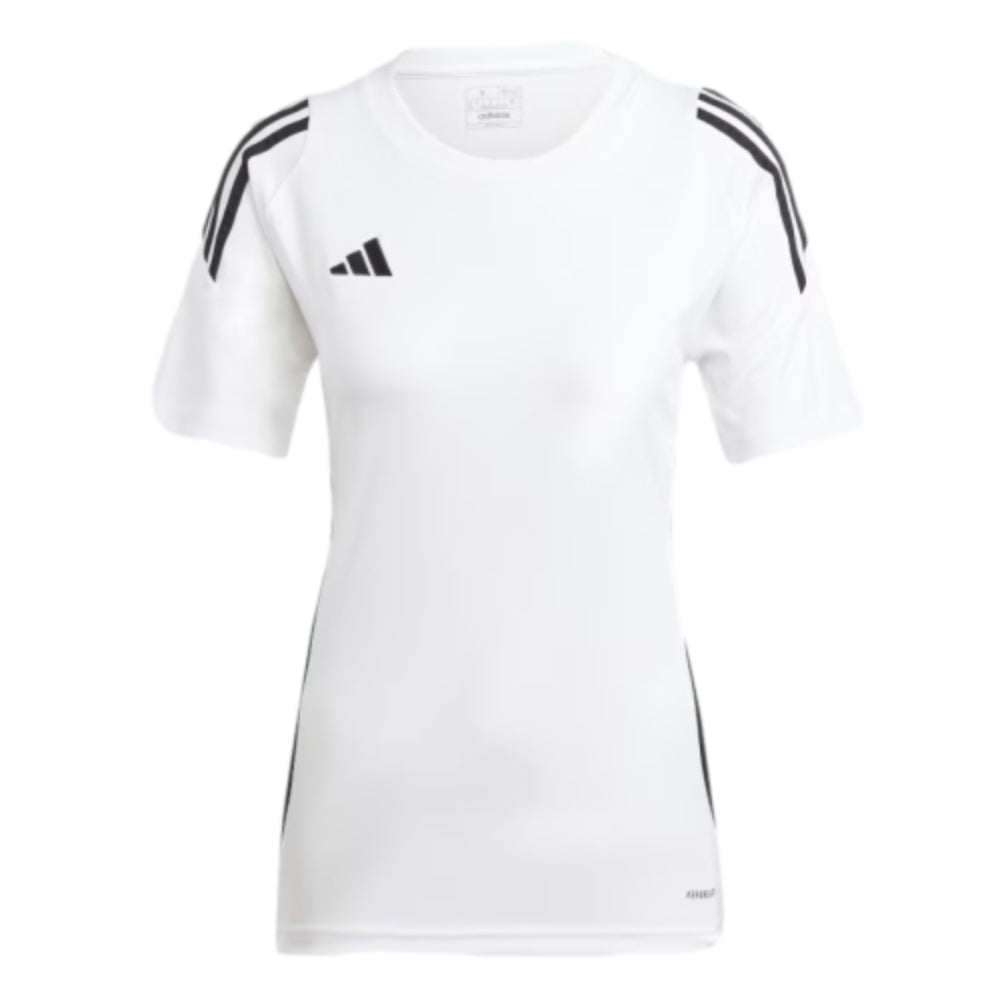 Adidas Women's Tiro 24 Jersey (White/Black)