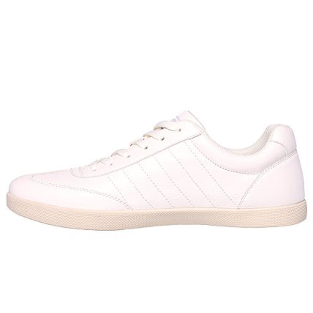 SKECHERS Men's  Placer-Crandon Casual Shoes (White)