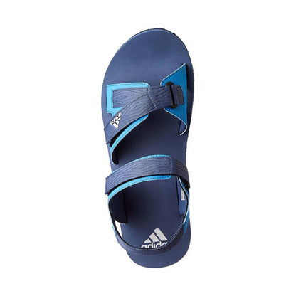 Adidas Men's Low Li Sandal (Wonder Steel/Pulse Blue/Cloud White)