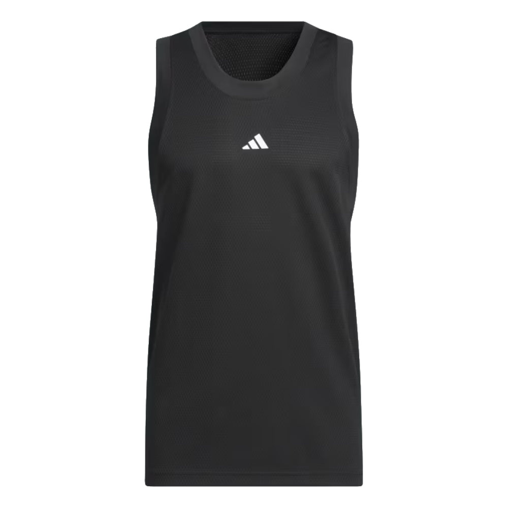 Lightweight Adidas Men Legends Black Tank Top