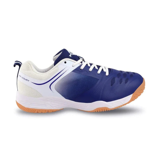 Nivia HY-Court 2.0 Badminton Shoe (Blue/White)