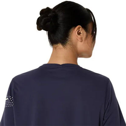 ASICS Women's Icon SS Top (Indigo Fog)