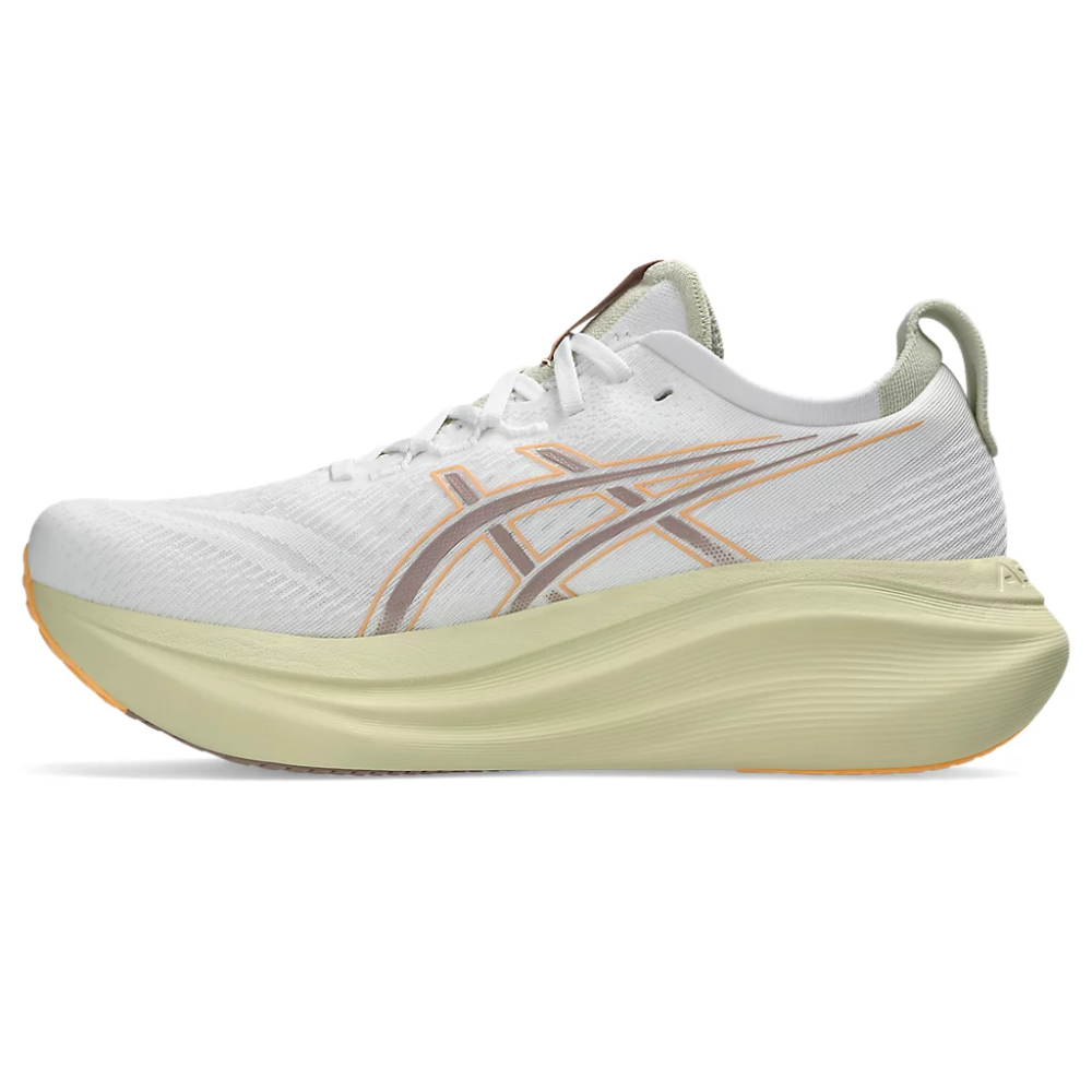 Asics Men's Gel-Nimbus 27 (White/Fawn)