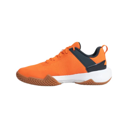 Adidas Men's IND Top V2 Badminton Shoe (Semi Impact Orange/Tech Onix/White/Black)