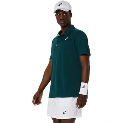 ASICS Men's Court Polo (Dark Green)