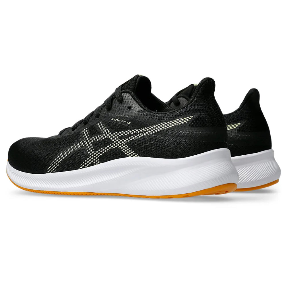 ASICS Men's Patriot 13 Running Shoe (Black/Huddle Yellow)