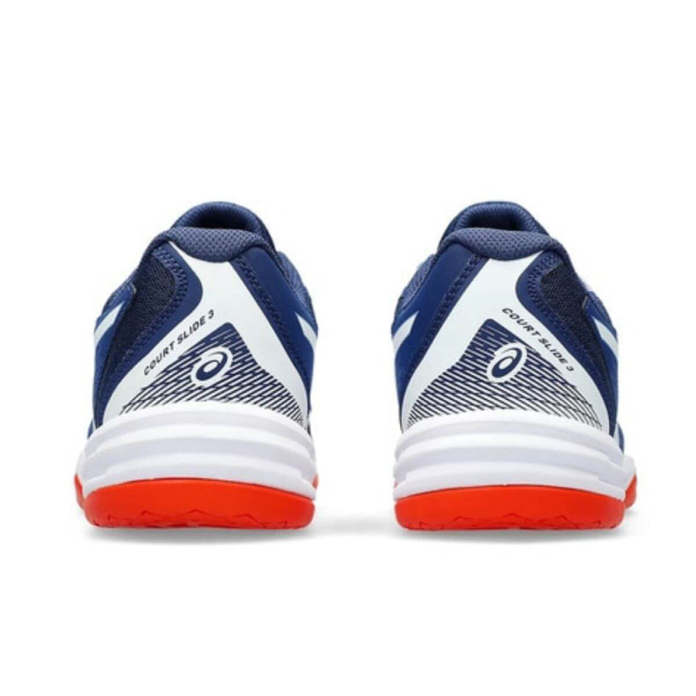 asics Court slide 3 top tennis Blue,White Shoes