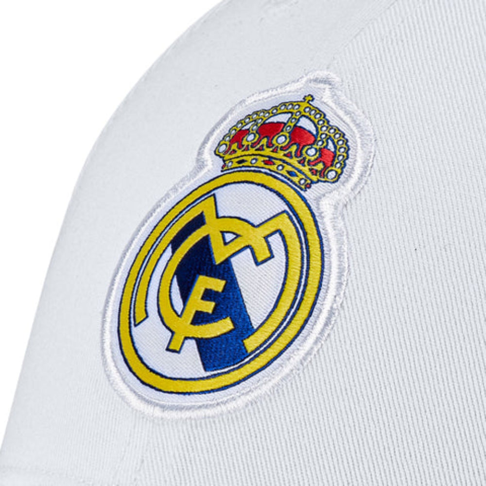 Adidas Real Madrid Baseball Cap (White/Legend Ink)