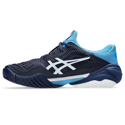 ASICS Men's Court FF 3 Novak Tennis Shoe (Blue Expanse/White)