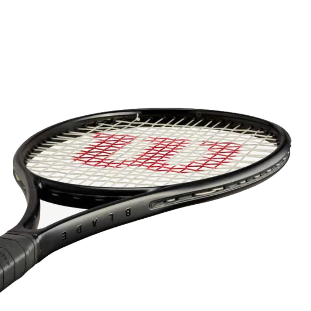 WILSON Noir Blade 98 16*19 V8 Unstrung Tennis Racquet (Black)