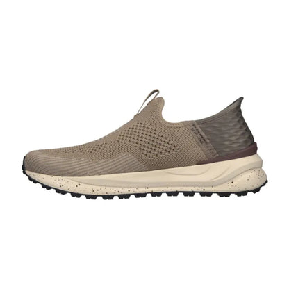 SKECHERS Men's Bogdin Arlett Casual Shoes (Taupe)