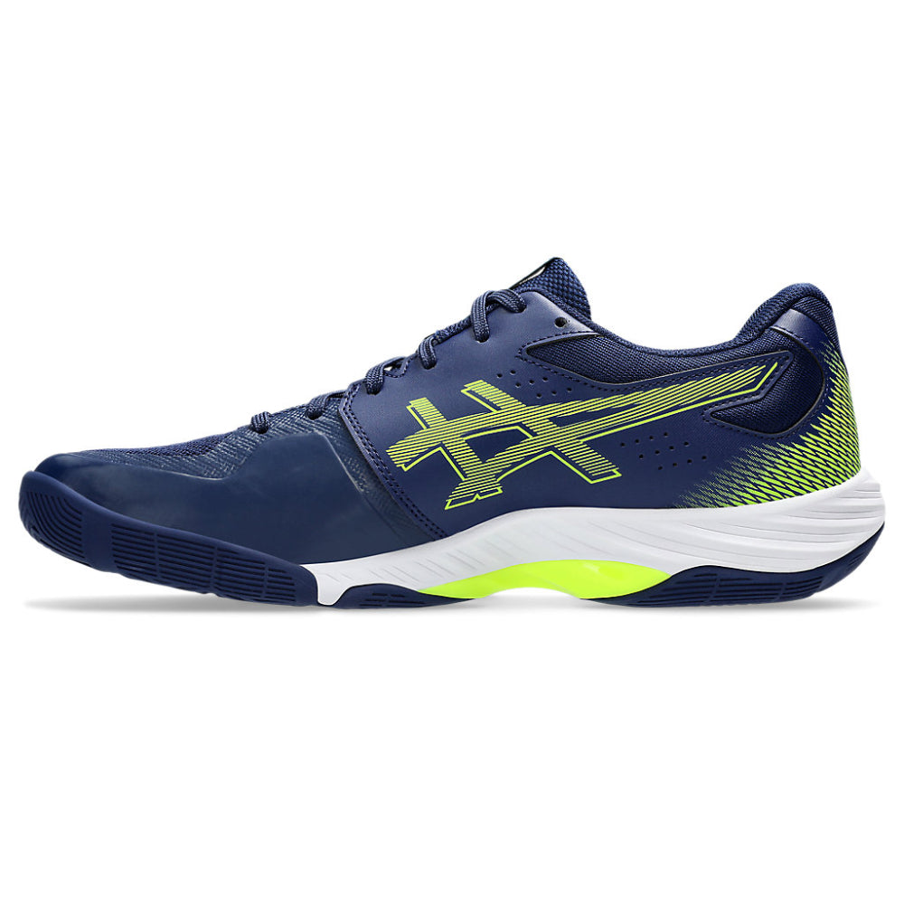 ASICS Men's Blade FF Badminton Shoe (Blue Expanse/Safety Yellow)