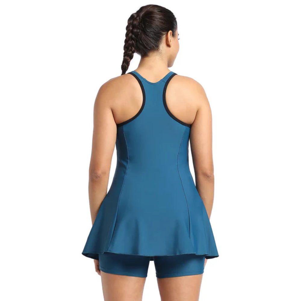 Best Women Speedo AF Racerback Swimdress with Boyleg