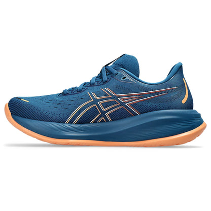 ASICS Men's Gel-Cumulus 26 Running Shoe (Rich Navy/Faded Orange)