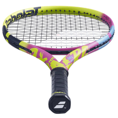 Babolat Pure Aero RAFA Junior 26 2023 Strung Tennis Racquet (Yellow/Purple/Black)