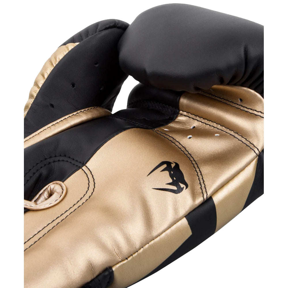 Venum Elite Boxing Gloves (Black/Gold)